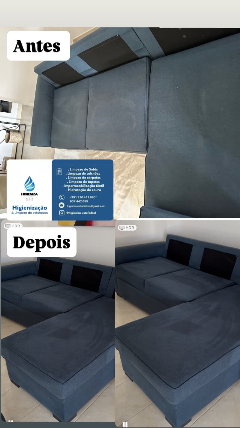 Higieniza Estofados — completed work